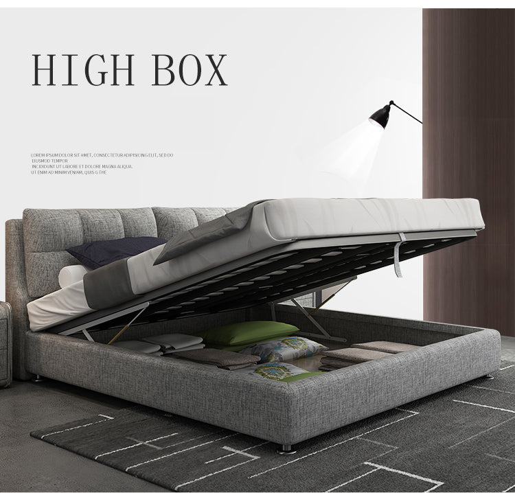 STARDUST Plush Series Storage Bed