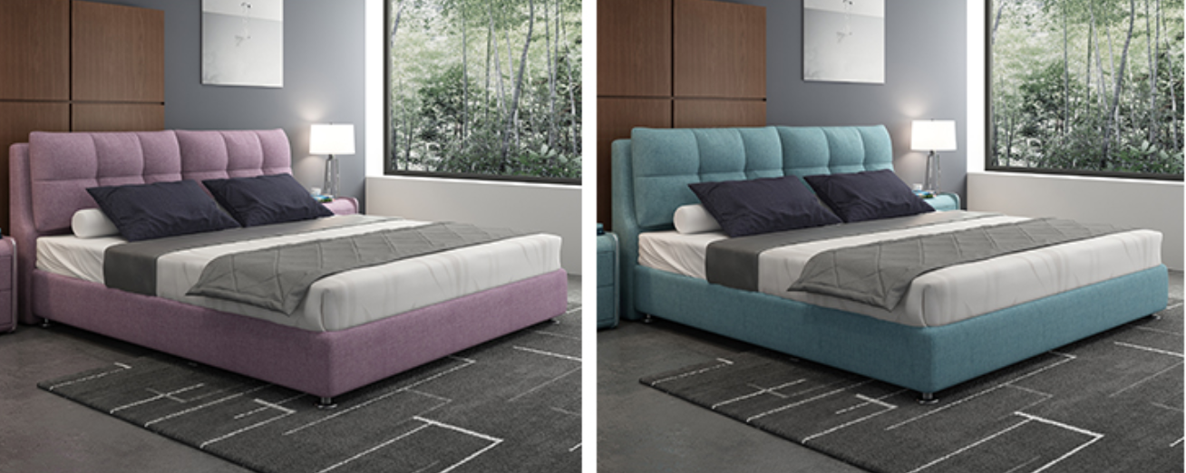 STARDUST Plush Series Storage Bed