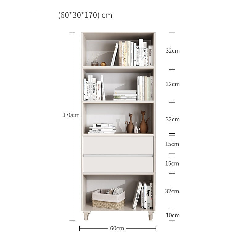 JADE CARLTON Bookcase Book Shelf Nordic Solid Wood