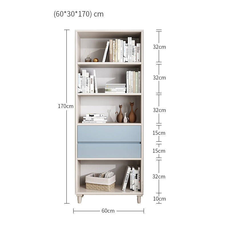 JADE CARLTON Bookcase Book Shelf Nordic Solid Wood