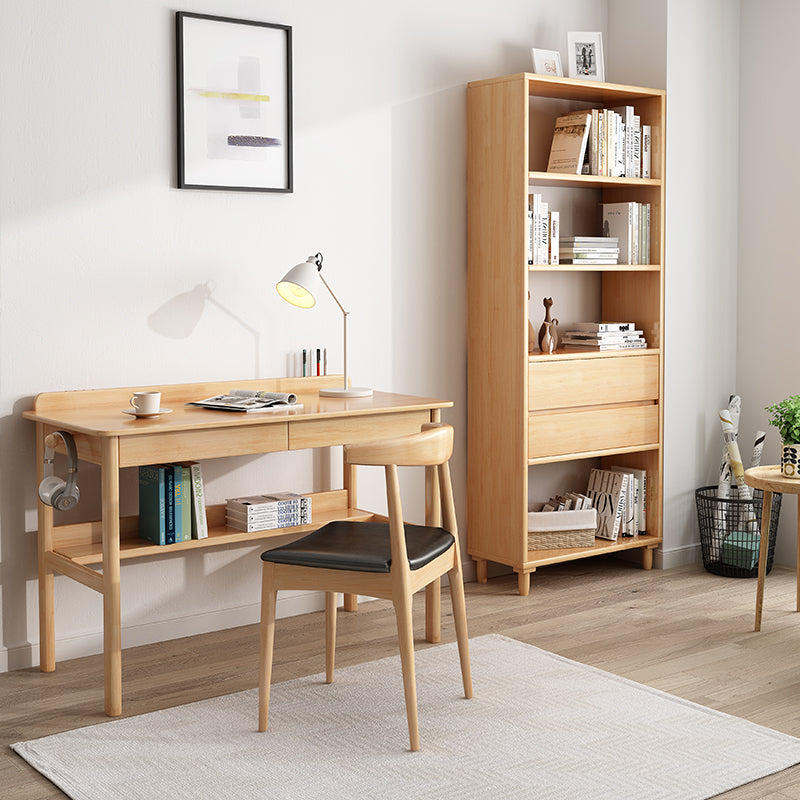 JADE CARLTON Bookcase Book Shelf Nordic Solid Wood