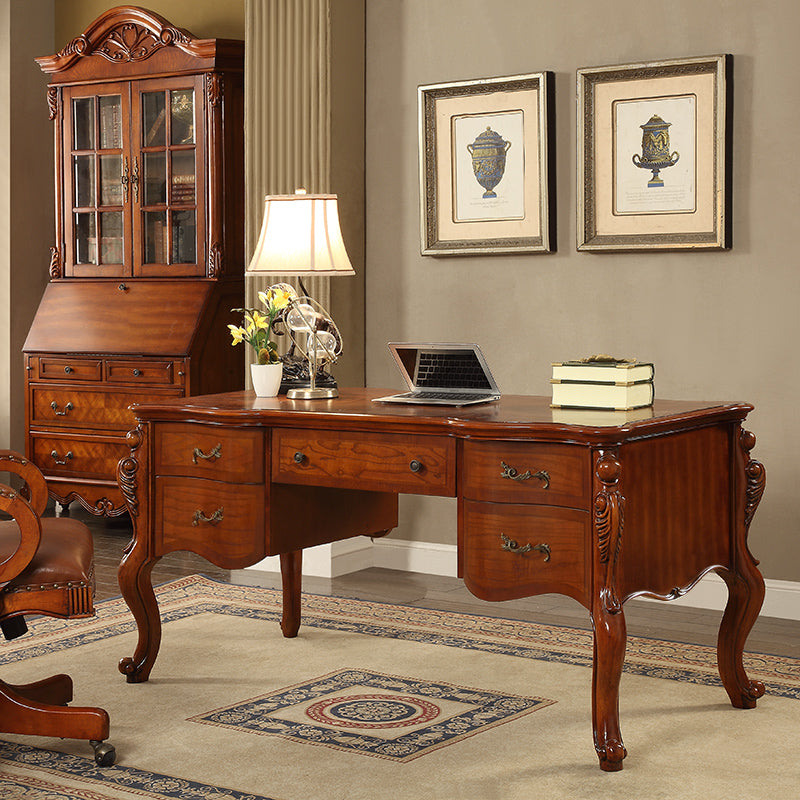 RUBY BOSTON Executive American European Classic Style Desk Solid wood