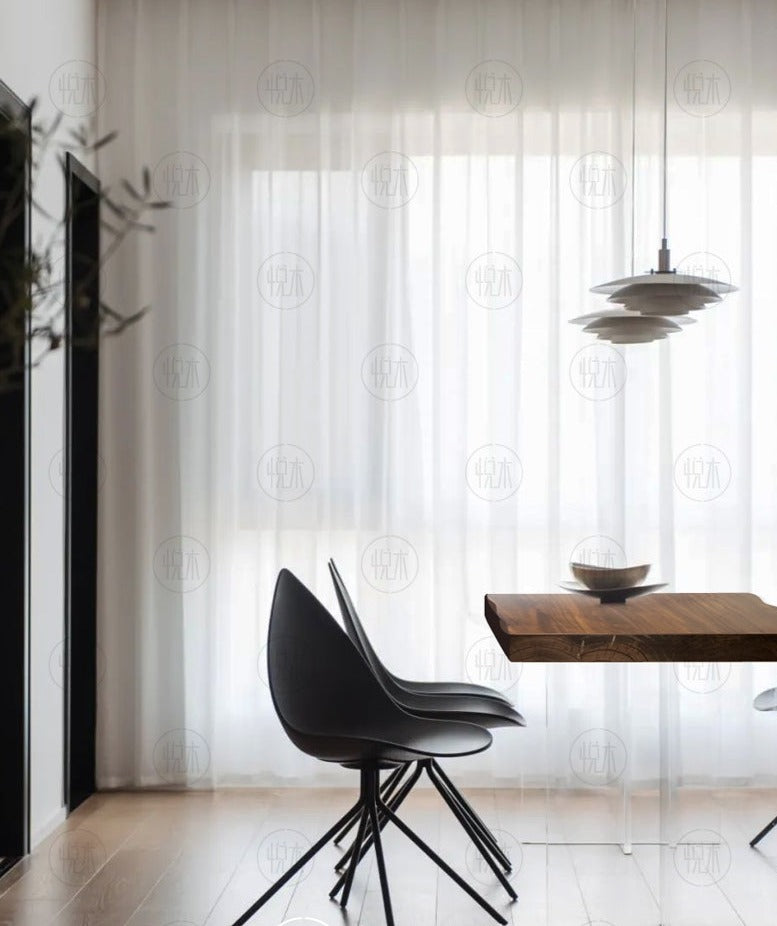 MAYA Dining Table Scandinavian Nordic Design Solid Wood ( Select from 4 Color, 10 Size )
