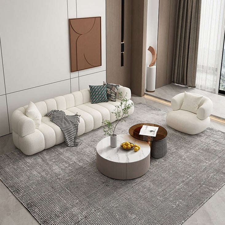 HELEN BELAIR Nordic Living Room Fabric Sofa