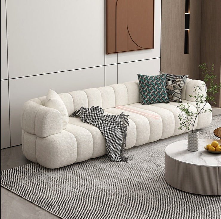 HELEN BELAIR Nordic Living Room Fabric Sofa