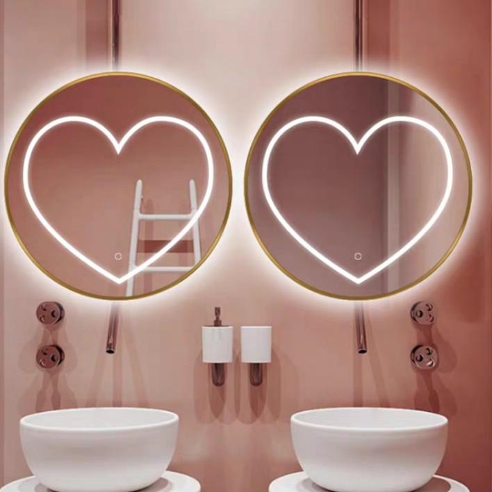 ALISTAIR Heart LED Wall Mirror