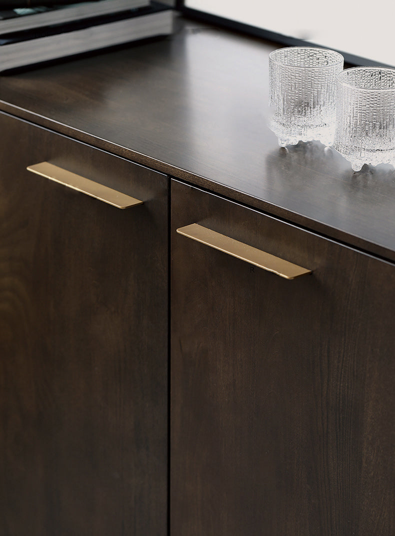 AMORA Chicago HILTON Nordic Solid Wood Sideboard Buffet Cabinet