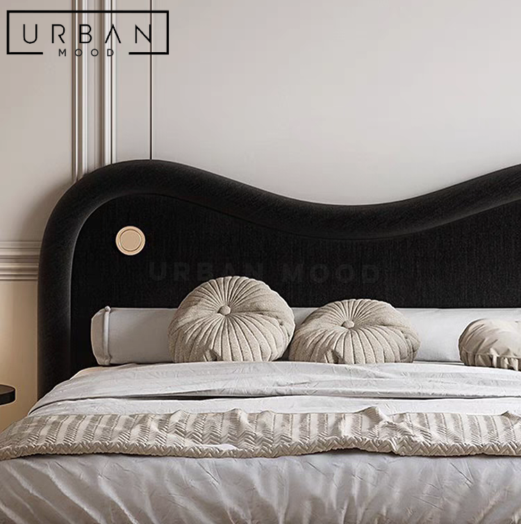 ABBY Modern Velvet Bedframe