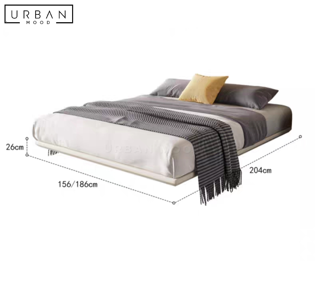 AIRE Modern Leather Bed