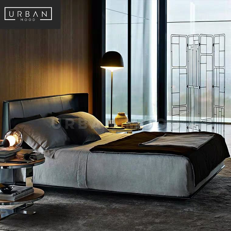 ANCHOR Modern Leather Bedframe