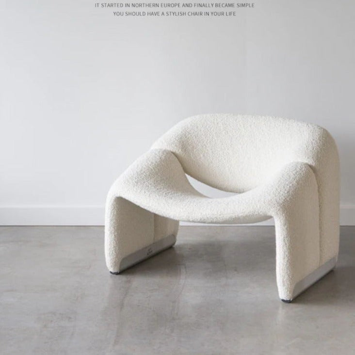 BIANCA BELAIR Nordic Retro Single Sofa Chair Modern Designer