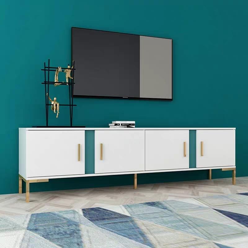 BLUESTONE Modern Industrial TV Console