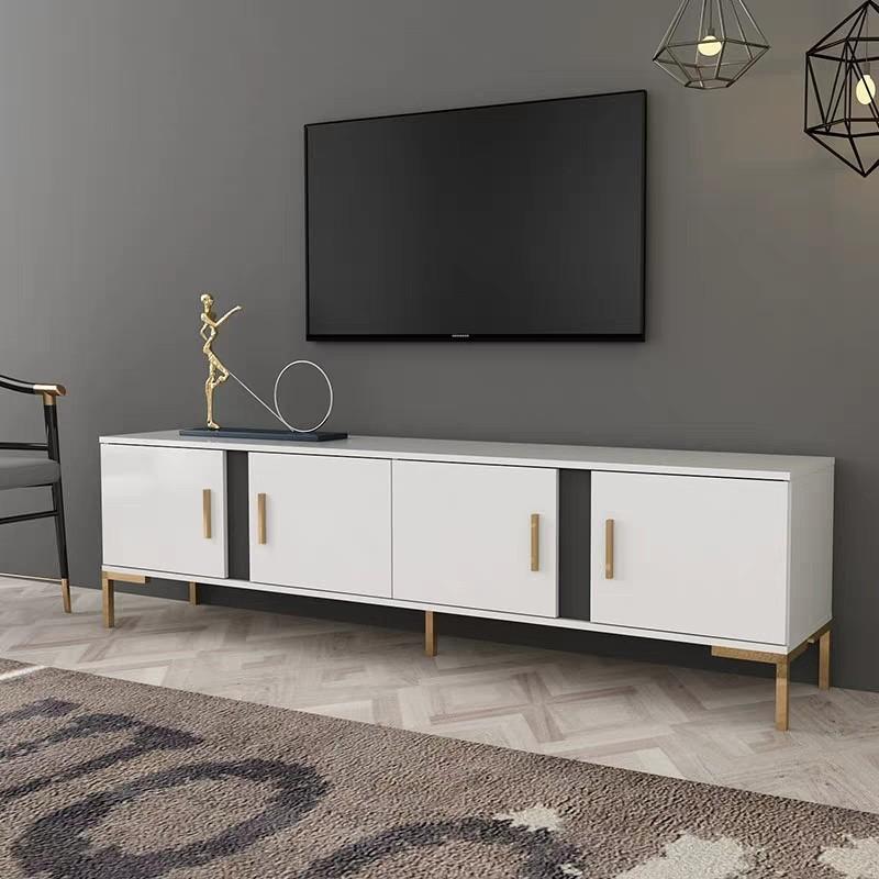 BLUESTONE Modern Industrial TV Console