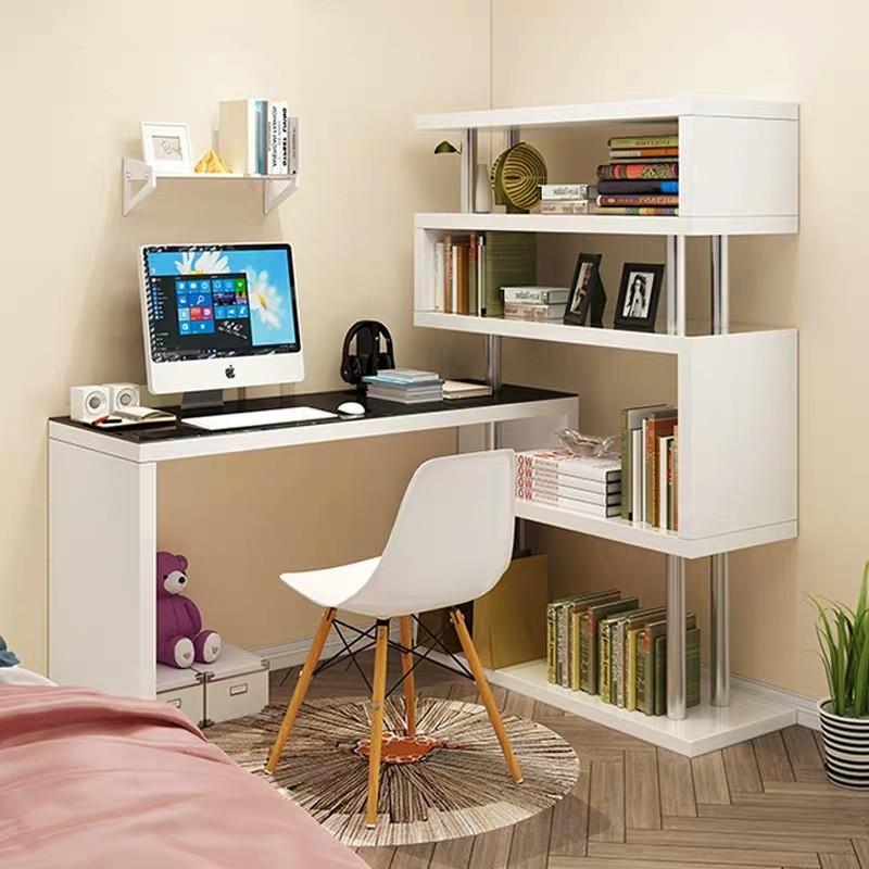 (Clearance) BRYAN Modern Modular Shelf Study Table