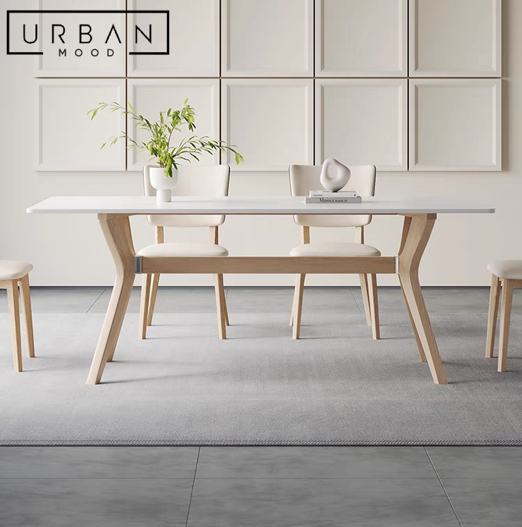 BARRETT Japandi Dining Table & Chairs