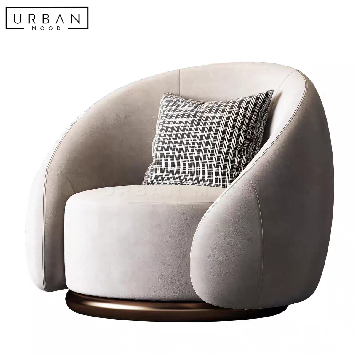 BENSON Modern Velvet Armchair