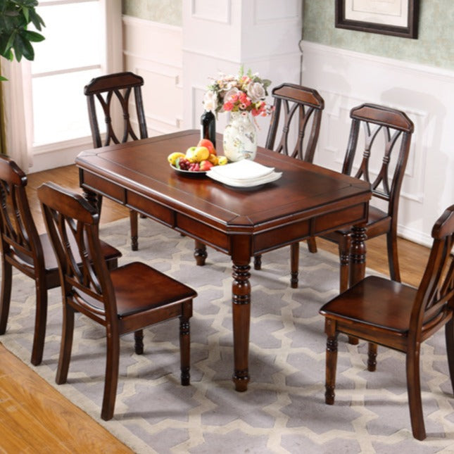 Blakely BOSTON HILTON American Italy Style Dining Table Set ( 4 to 6 Seater )