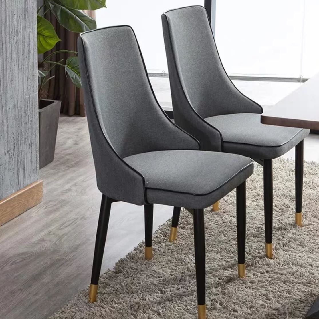 BRONTE Classic Faux Leather Dining Chair