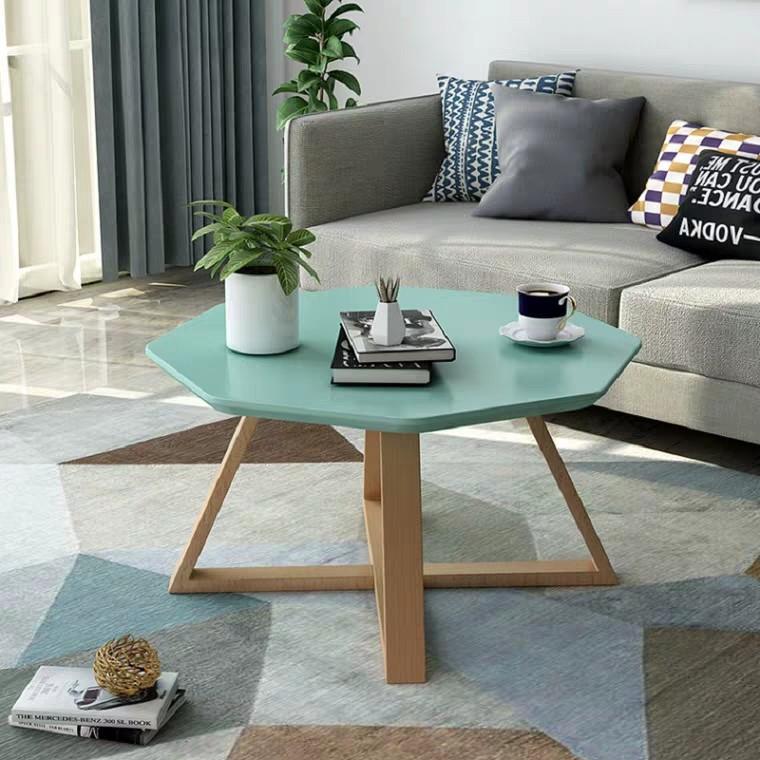 CASSANDRA Scandinavian Macaron Coffee Table