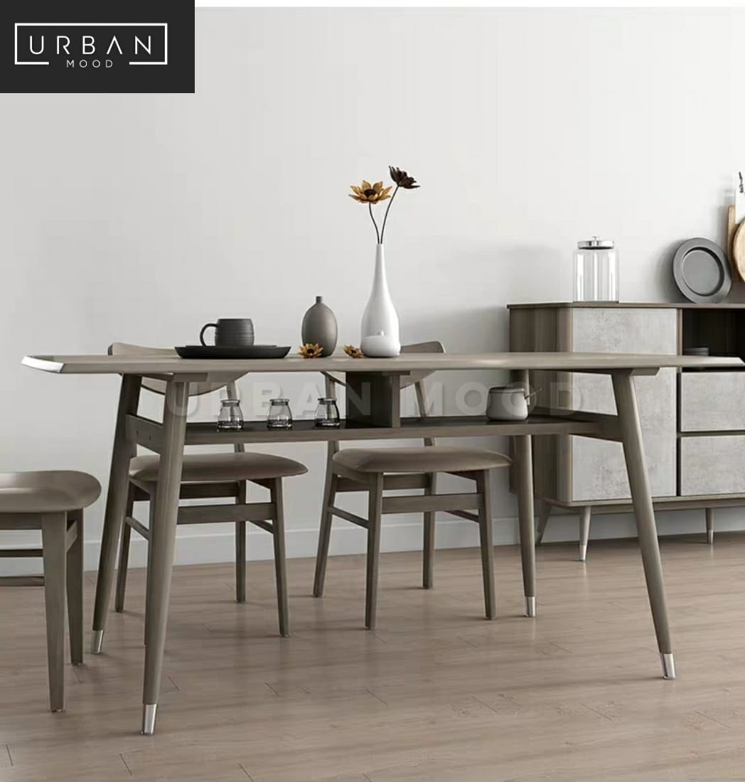 CHAVERS Modern Industrial Dining Table & Chairs