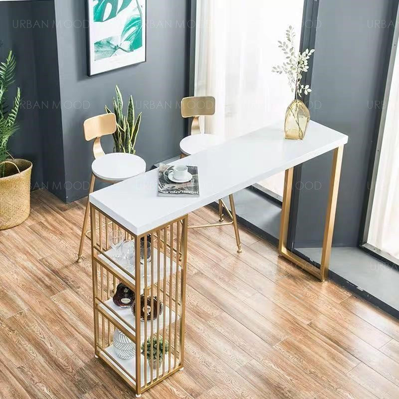 CRUZ Modern Contemporary Bar Table & Stool