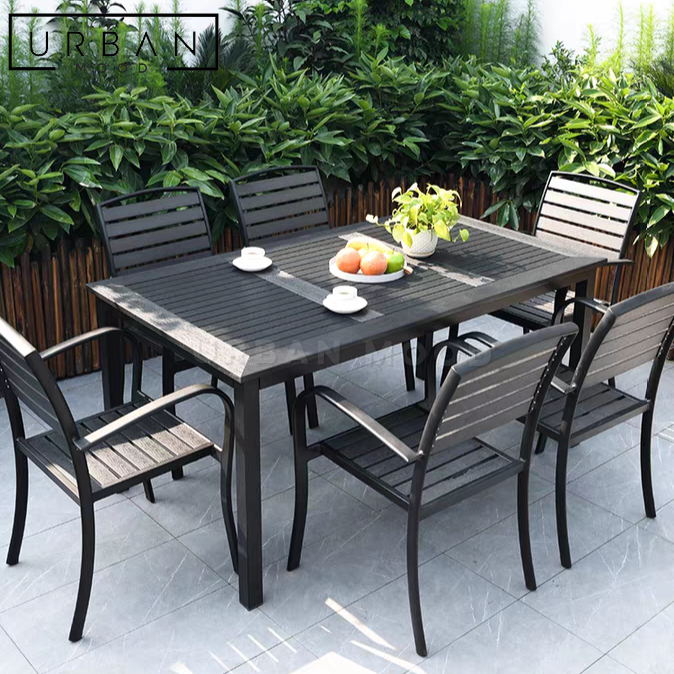 CARDI Modern Outdoor Table & Chairs