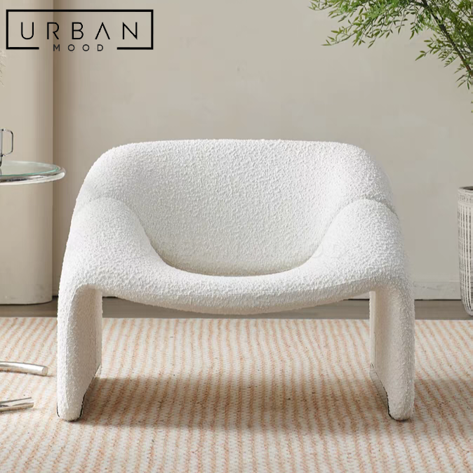 CASSIUS Modern Boucle Armchair