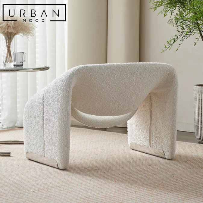CASSIUS Modern Boucle Armchair