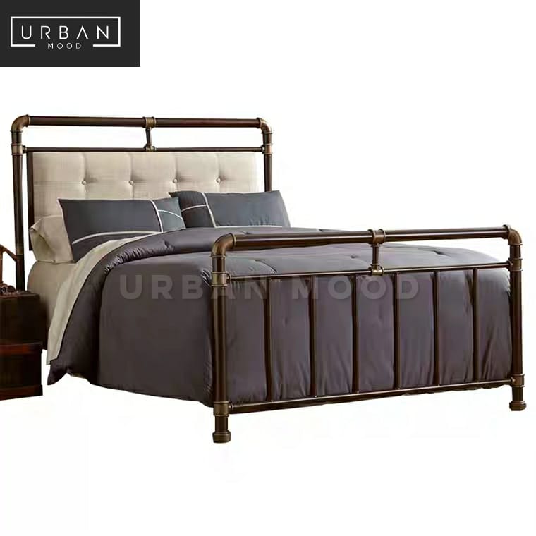 CAVEN Modern Industrial Bedframe