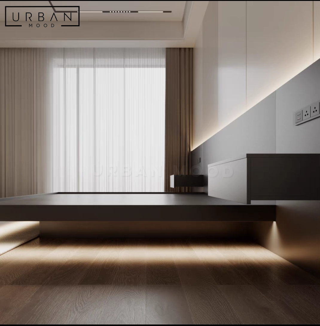 CLAUDE Modern Floating Bedframe