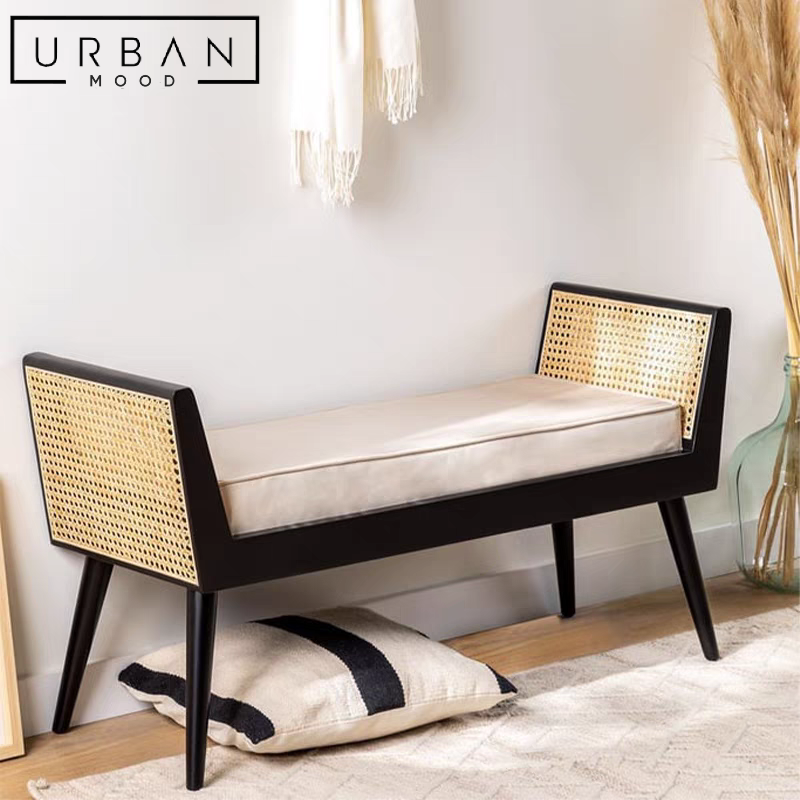 COMMON Rustic Solid Wood Bench