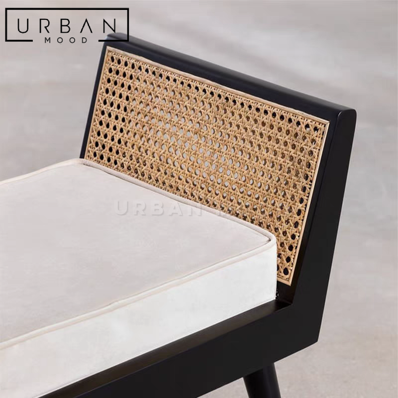 COMMON Rustic Solid Wood Bench