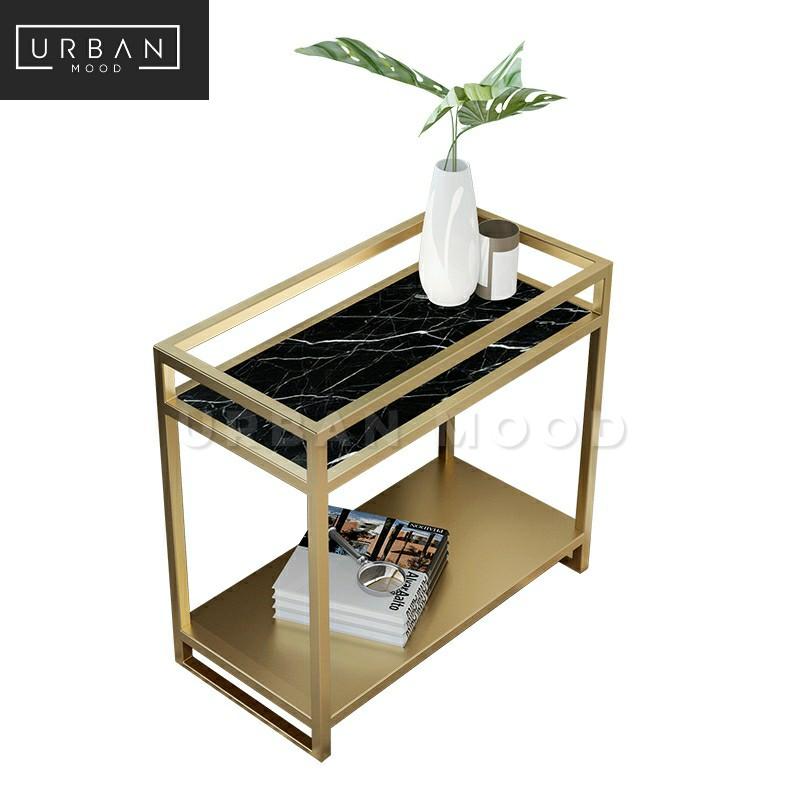 (Clearance) DESTINE Modern Marble Side Table