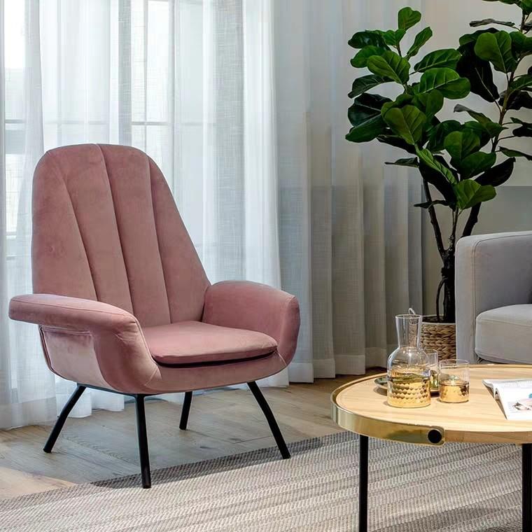 DONNA Modern High Back Armchair