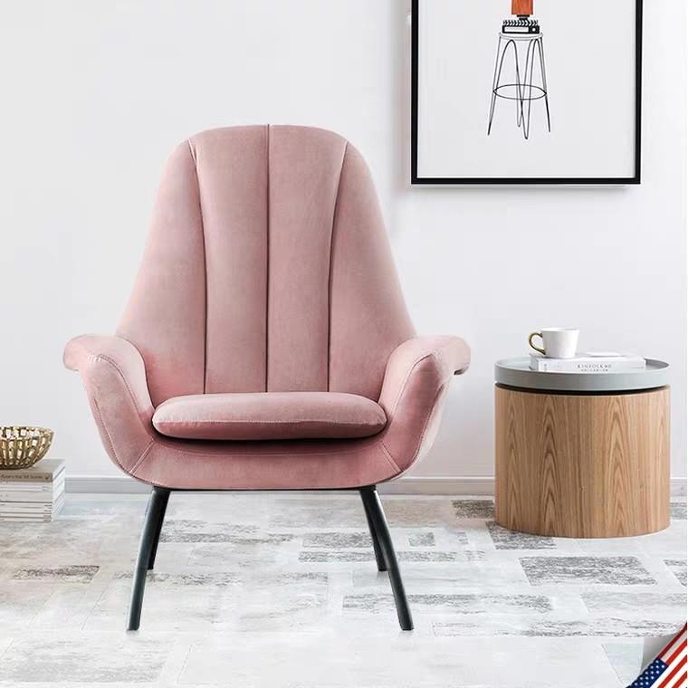 DONNA Modern High Back Armchair