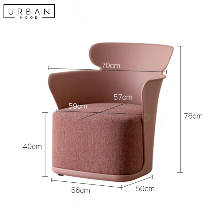 DAMSEL Modern Armchair