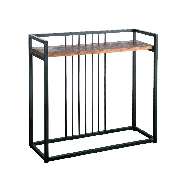 DULCAN Rustic Solid Wood Hallway Console