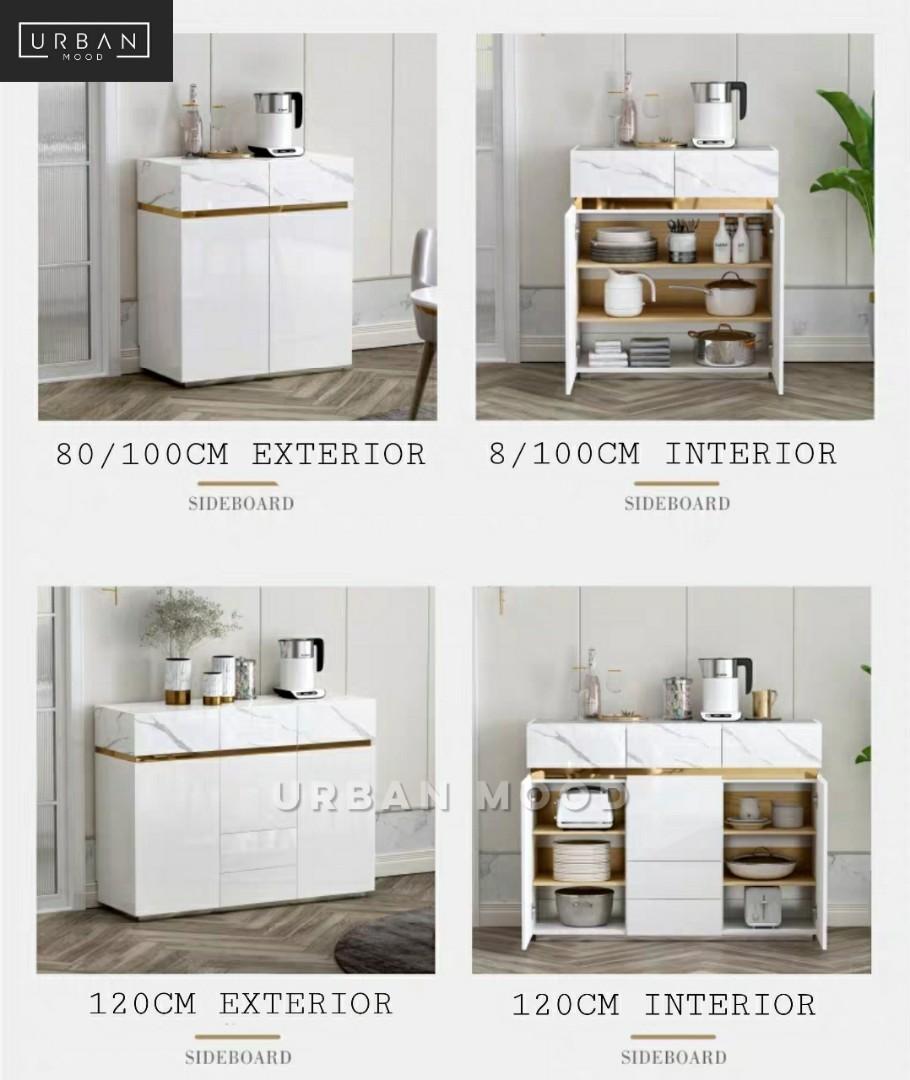 ECLAIR Modern Marble Sideboard