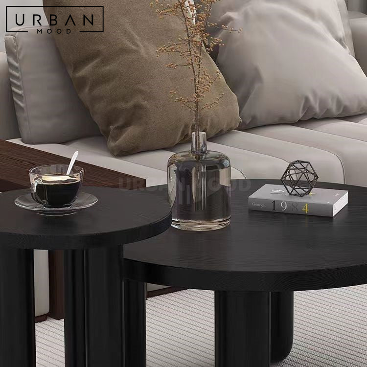 ESPRIT Japandi Solid Wood Coffee Table