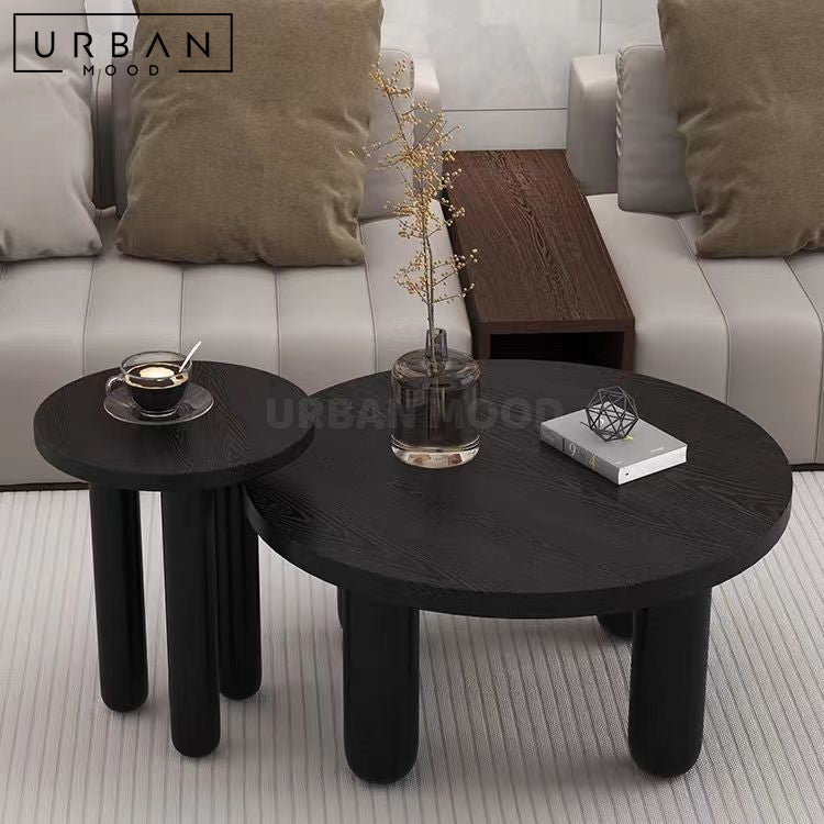 ESPRIT Japandi Solid Wood Coffee Table