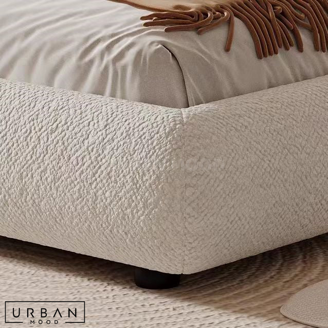 ETERNITY Modern Boucle Bedframe
