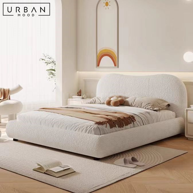 ETERNITY Modern Boucle Bedframe