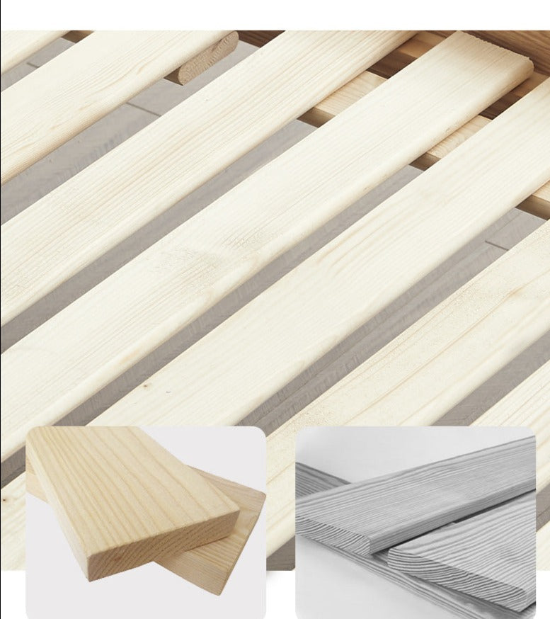 WAREHOUSE SALE EVA BRYSON Japanese Nordic Bed Single / Queen Bed Solid Wood ( Discount Price from $1099 )