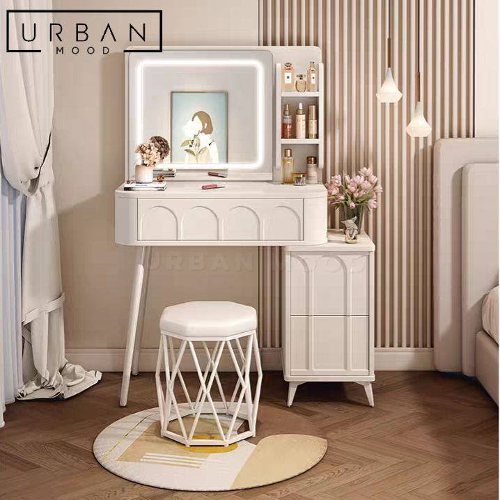EDITH Modern Vanity Table Set