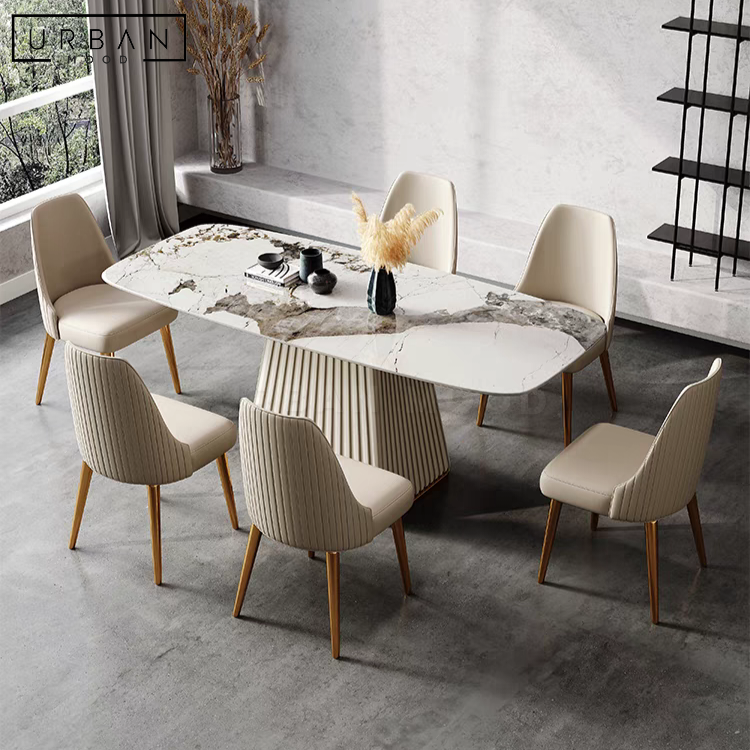 EMILY Modern Leather Dining Chair