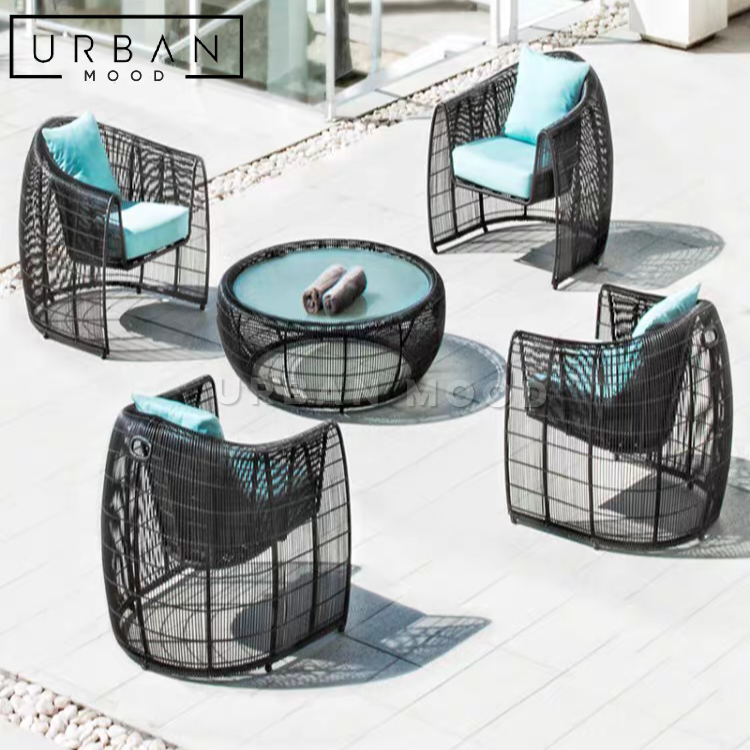 ENOCH Modern Outdoor Sofa Set
