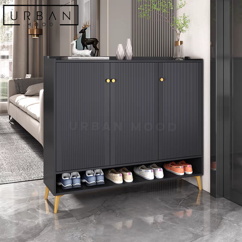 FLUTE Modern Shoe Cabinet