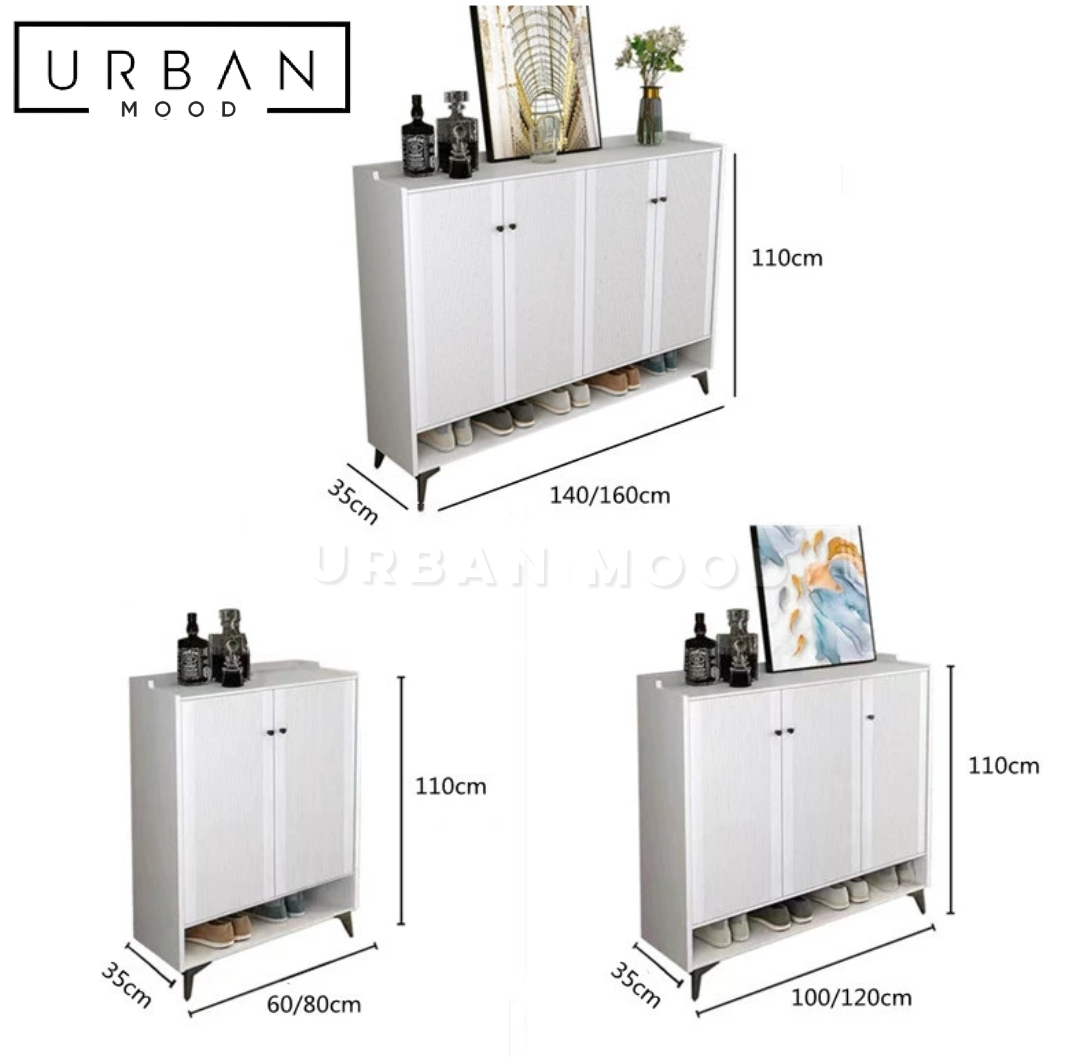 FLUTE Modern Shoe Cabinet