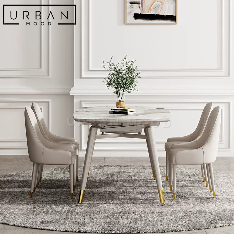 GEYSER Modern Marble Dining Table