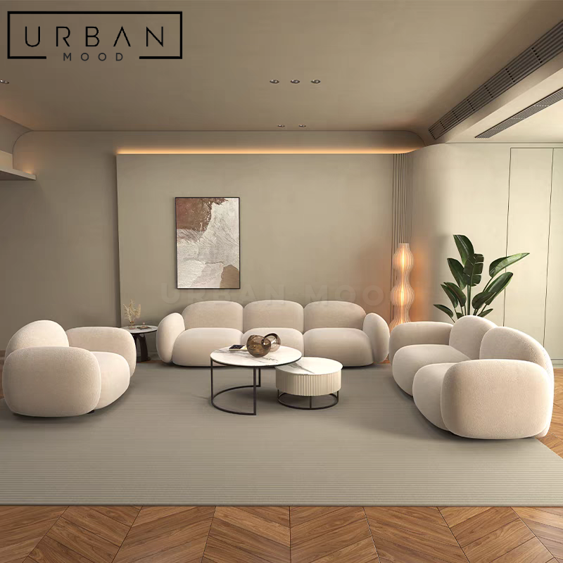 GOOB Modern Boucle Sofa